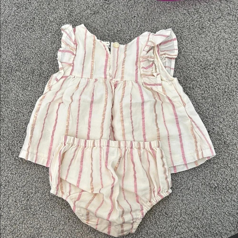 NWOT Old Navy Pink Metallic Matching Set